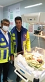 تولد نوزاد سپیدانی در دستان مهربان سپیدپوشان اورژانس ۱۱۵