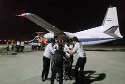 تصاویرى از عملیات انتقال مصدومان حادثه تلخ اسکله شهید رجایی بندرعباس به مراکز درمانی شیراز