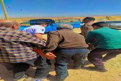 سقوط مرد ۵۰ ساله به چاه ۴ متری در داراب؛ نجات معجزه‌آسا با کمک اهالی روستا