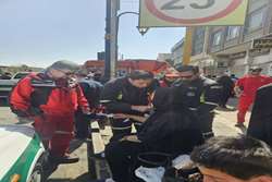 استقرار تیم های اورژانس ۱۱۵ برای پوشش ایمن مراسم روز قدس در شیراز