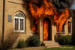 حریق منزل مسکونی در شهرک یکتا با مصدومیت سه نفر