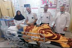 نجات معجزه‌ آسای مرد ۶۸ ساله در ارسنجان با اقدام سریع و تخصصی تکنسین‌ های اورژانس ۱۱۵