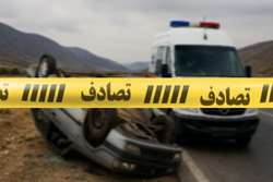 سه حادثه ترافیکی در محور های فارس، ۱۳ مصدوم و یک فوتی
